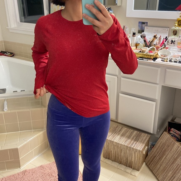 Athleta shimmer top. S - Picture 5 of 16